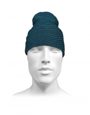 Unisex acrylic  self Designer Cap green